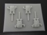 337sp Wet Robert II Chocolate or Hard Candy Lollipop Mold